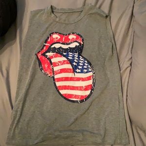 Rolling Stones Muscle Tee